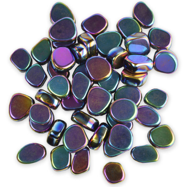 Large Aura Hematite Tumbled Gemstones