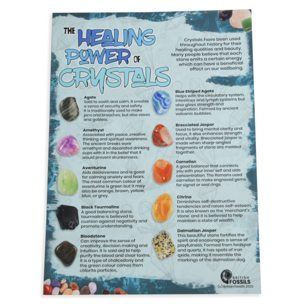 The Healing Power of Crystals Cards
