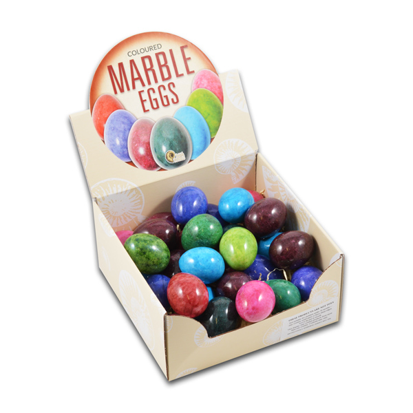 Coloured Marble Egg Pack