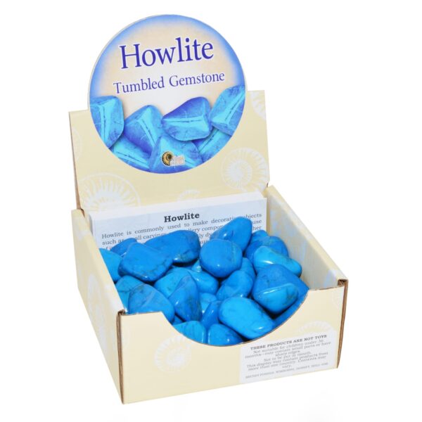 Large Howlite Tumbled Gemstones Pack