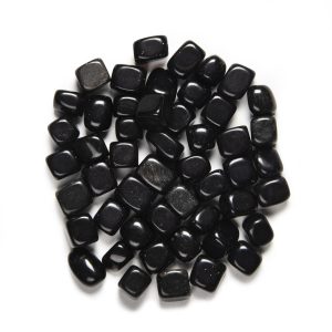 Black Obsidian Tumbled Gemstones