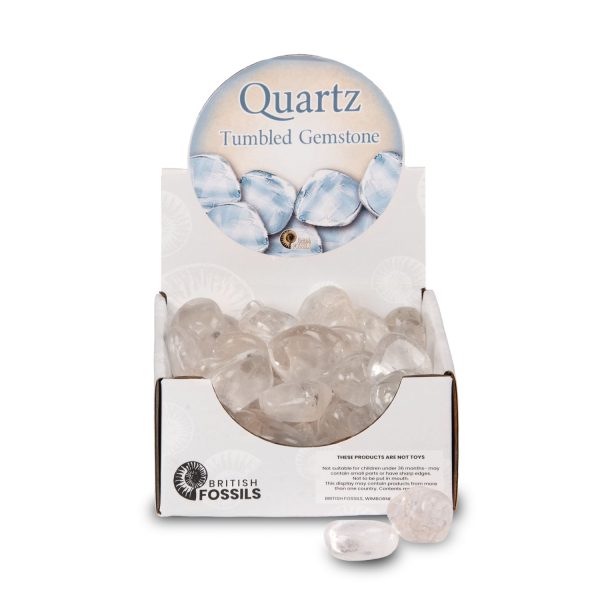 Quartz Tumbled Gemstones Pack