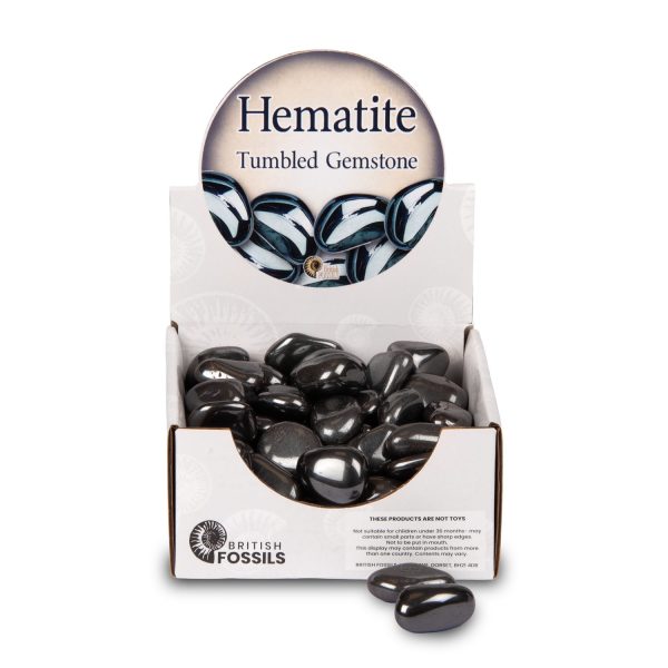 Hematite Tumbled Gemstones Pack