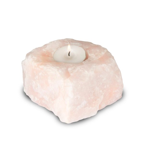 Rose Quartz Tea-Light Holder