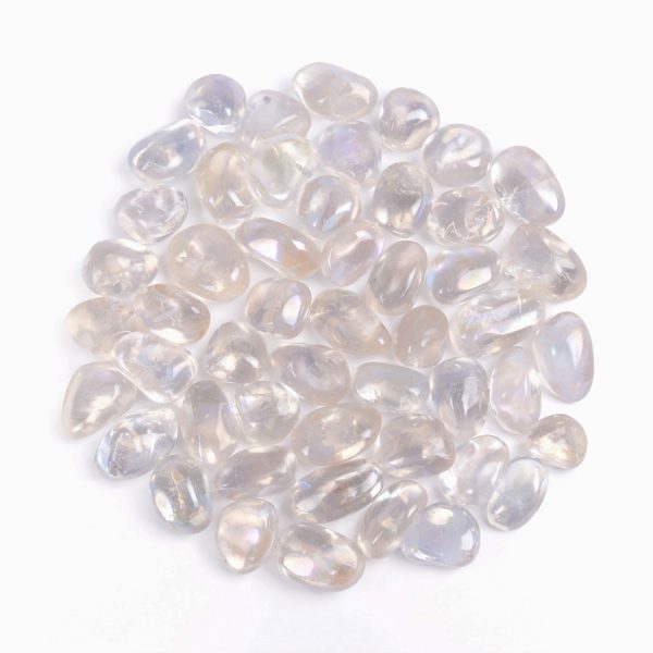 Aura Quartz Tumbled Gemstones