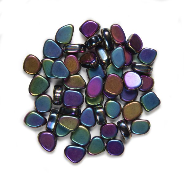 Aura Hematite Tumbled Gemstones