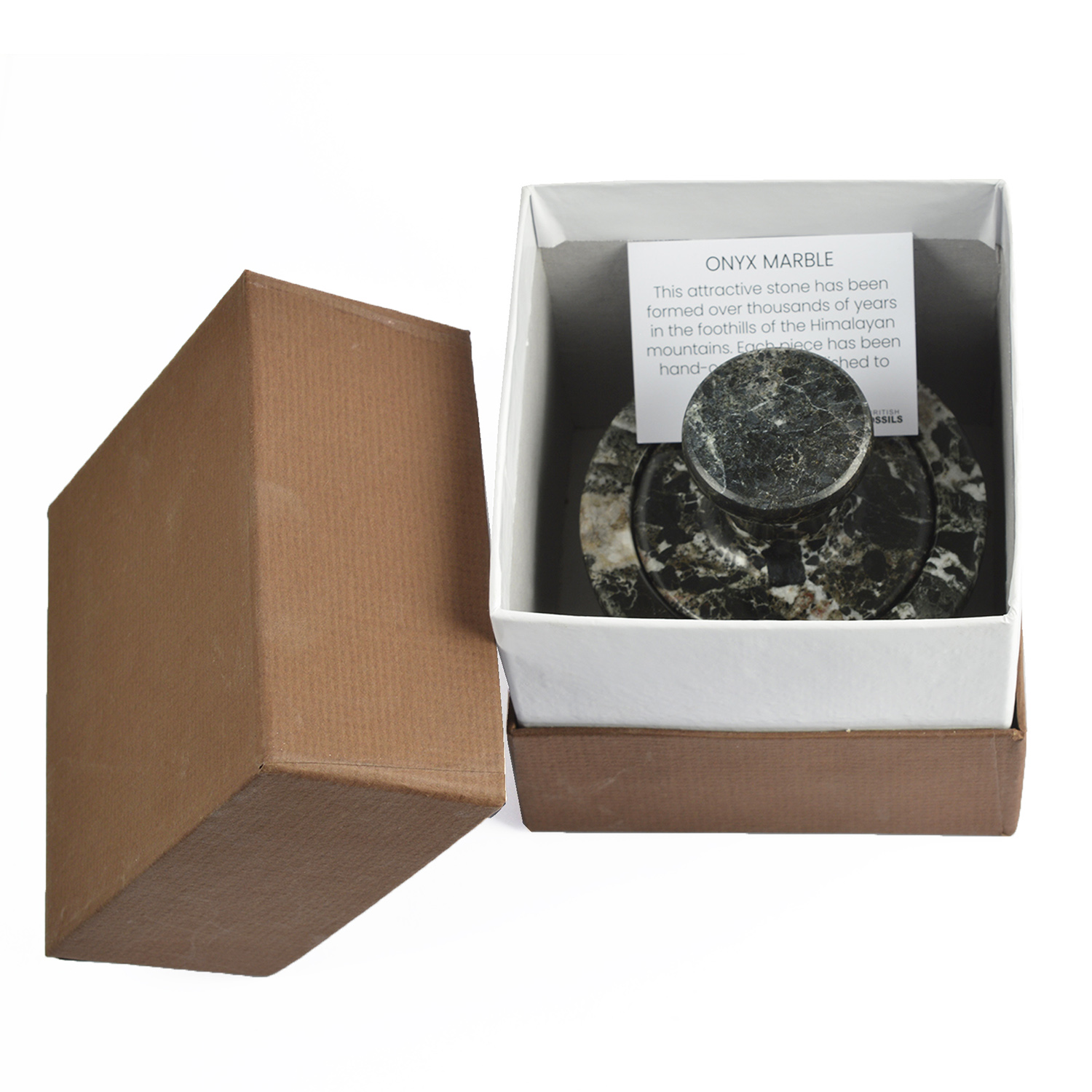 Black Marble Mushroom Pestle & Mortar- 15% Off for June