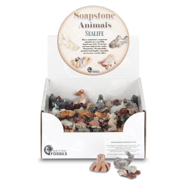 Mini Soapstone Sealife Pack
