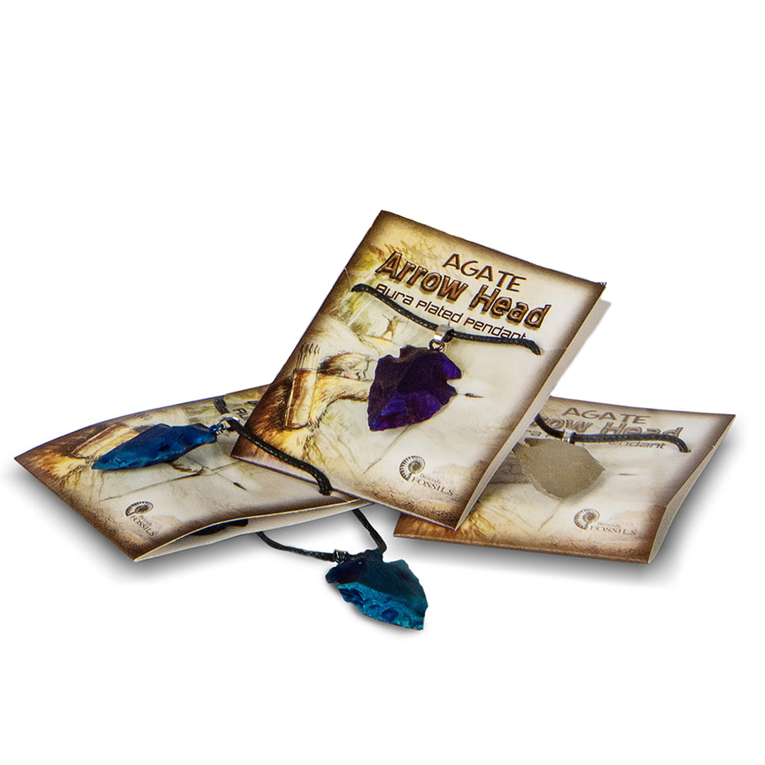 Agate Arrowhead Pendant Pack