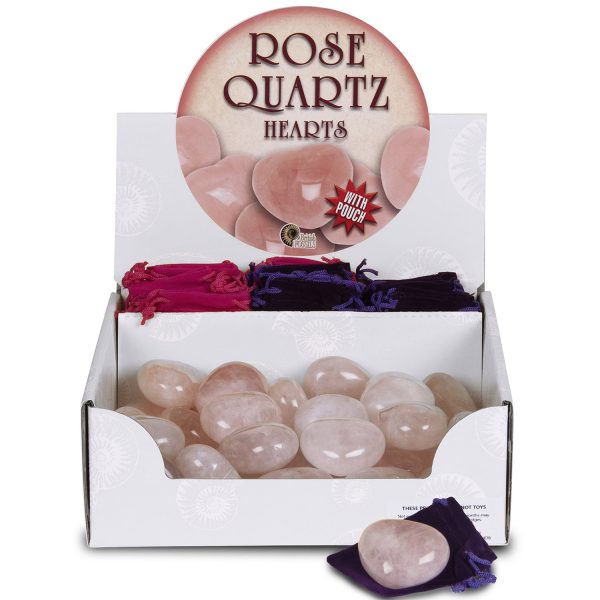 Rose Quartz Heart Pack
