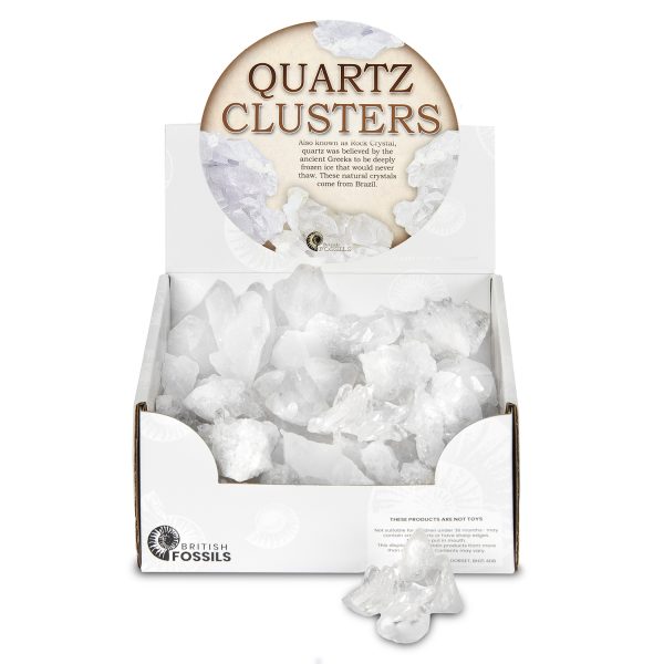 Basketline Quartz Clusters