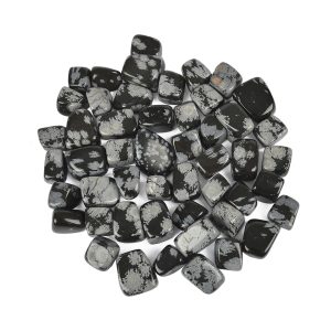 Snowflake Obsidian Tumbled Gemstones