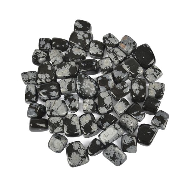 Snowflake Obsidian Tumbled Gemstones