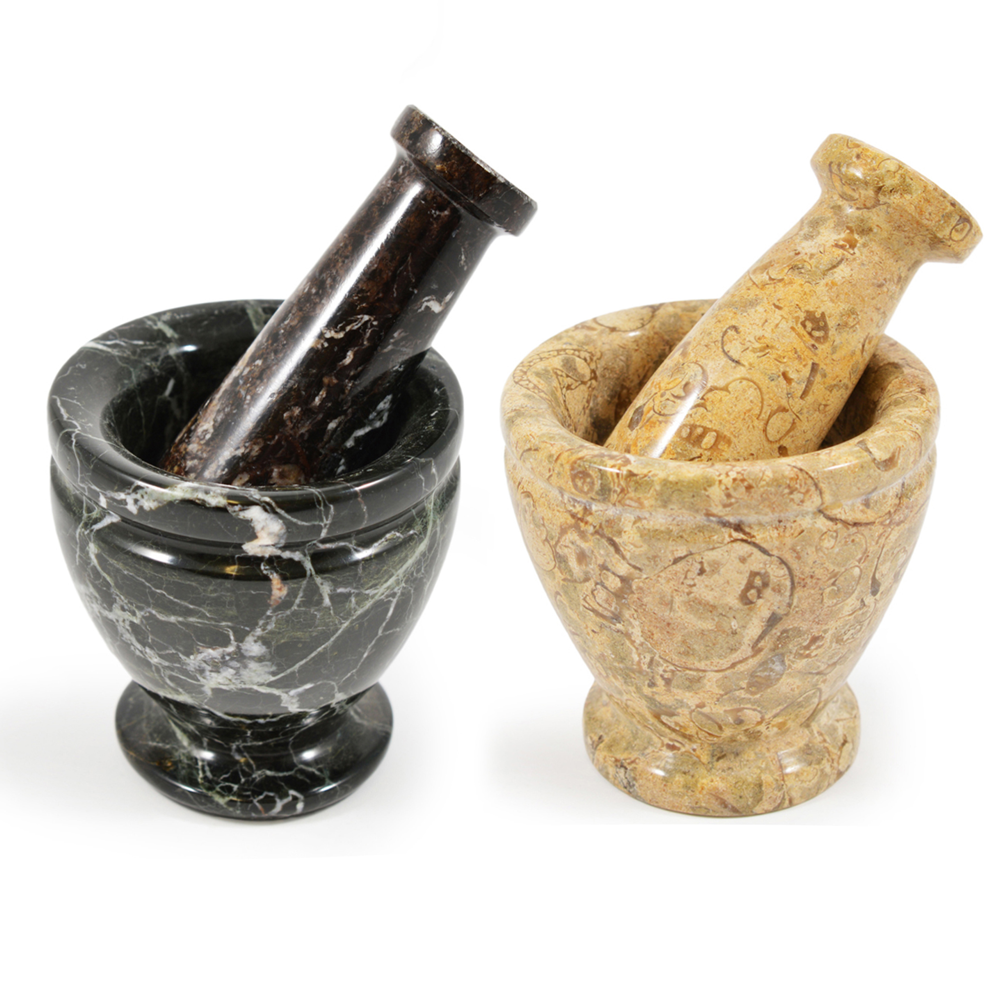Mini Marble Pestles & Mortars