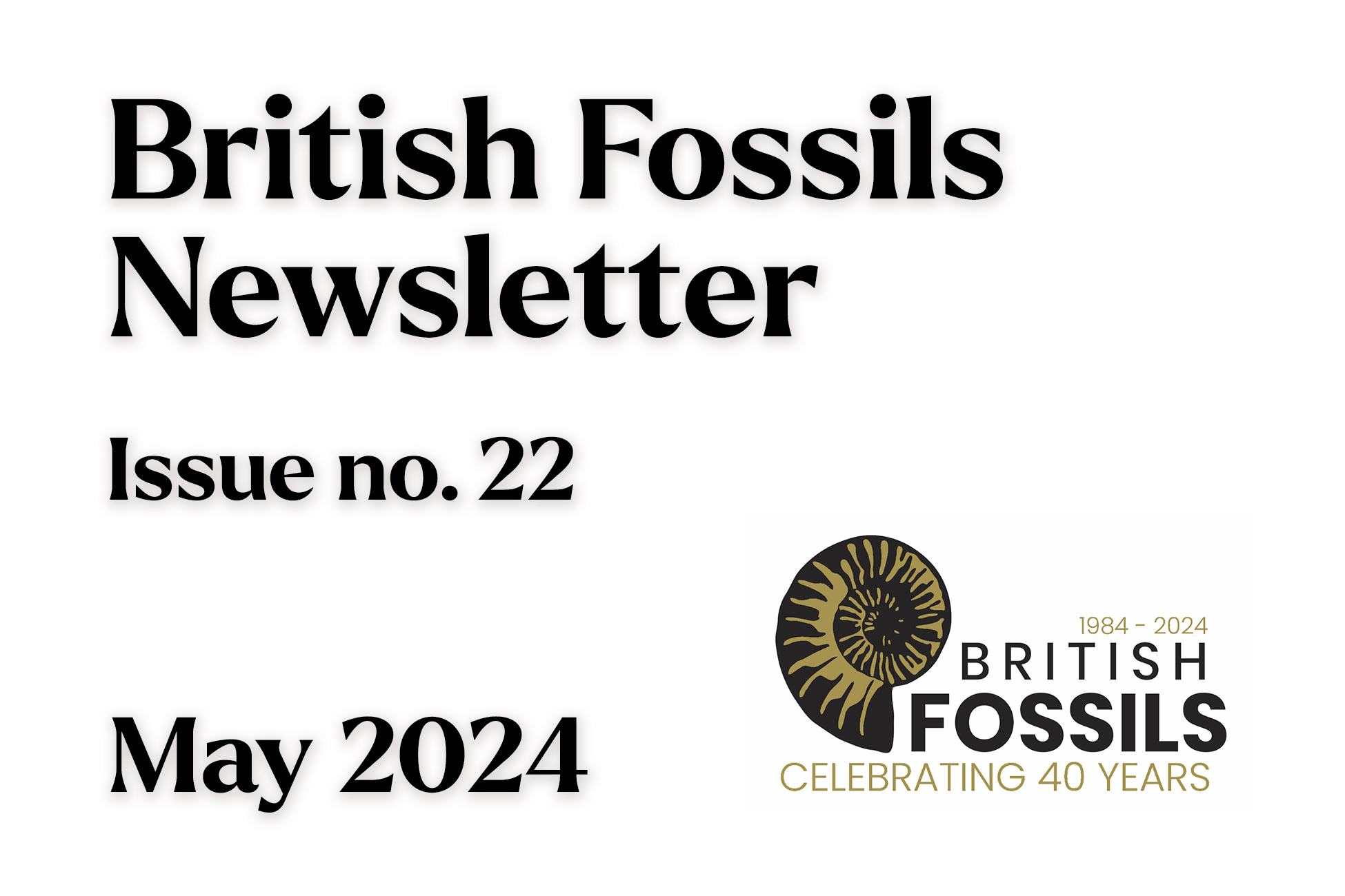 British Fossils Newsletter – May 2024
