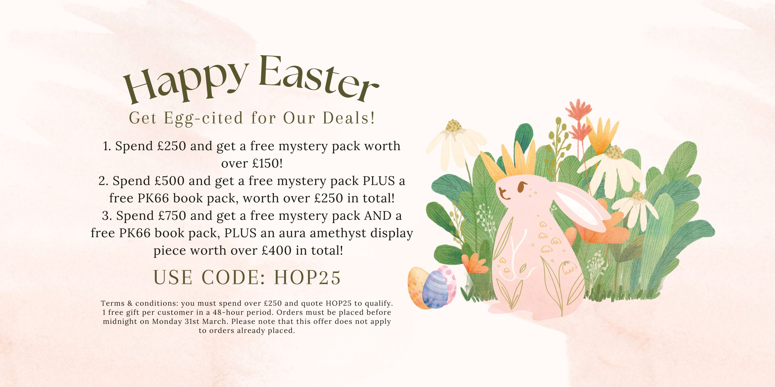 Happy Easter! Get Egg-cited for Our Deals