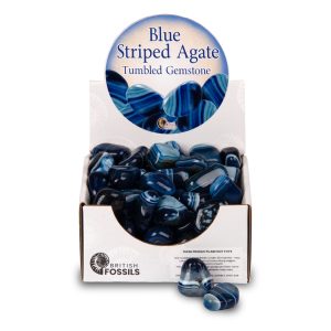 blue striped agate