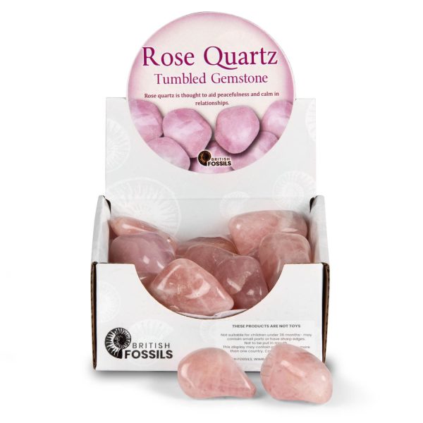 Extra-Large Rose Quartz Tumbled Gemstones Pack