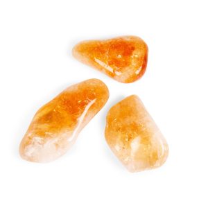 Extra-Large Citrine Tumbled Gemstones (Heat Treated)